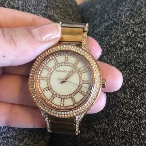 Michael Kors gold tone watch